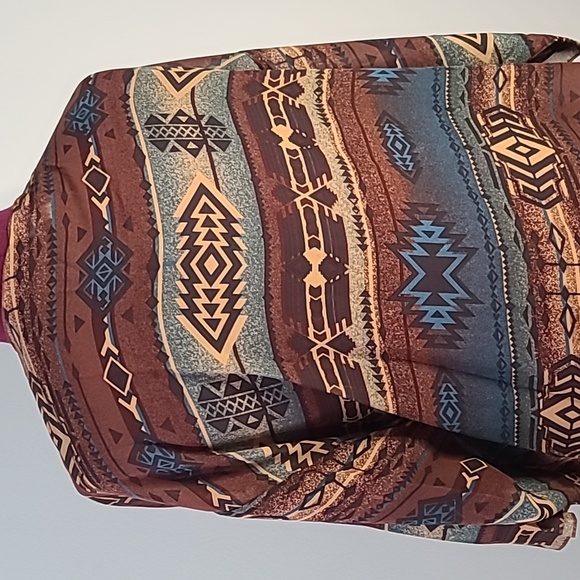 Lularoe Southwest Print Shirley Kimono - Picture 2 of 4